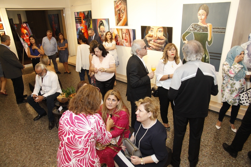 Opening of Nina Taher's Solo Exhibition 'Woman'